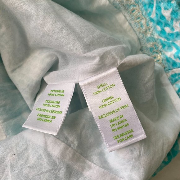 Lilly Pulitzer | McFarlane Shift | Shorely Blue Sea Cups - Picture 5 of 7